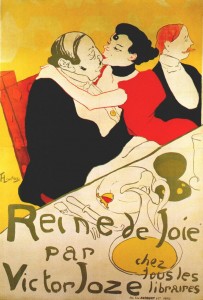 Lautrec_reine_de_joie_(poster)_1892