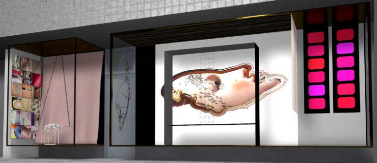 SURFACE and DISPLAY. Ausstellung von Brigitte Dunkel